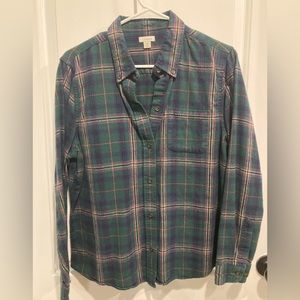 Flannel button down